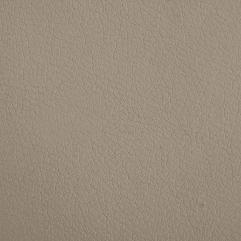 Hondenmand 70x45x30 cm kunstleer cappuccinokleurig