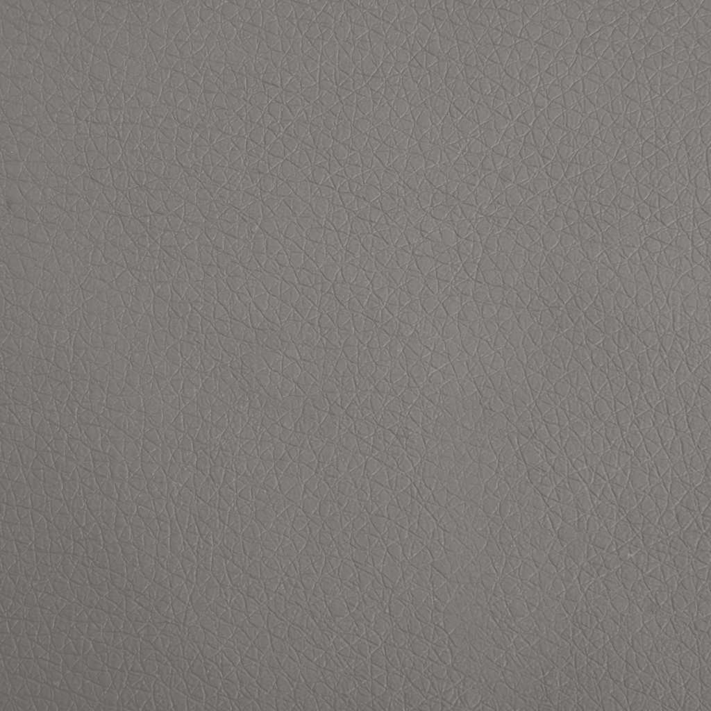 Hondenmand 60x40x30 cm kunstleer grijs