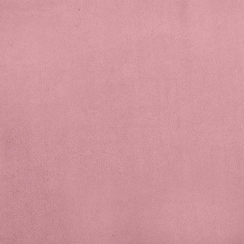 Hondenmand 50x40x26,5 cm fluweel roze