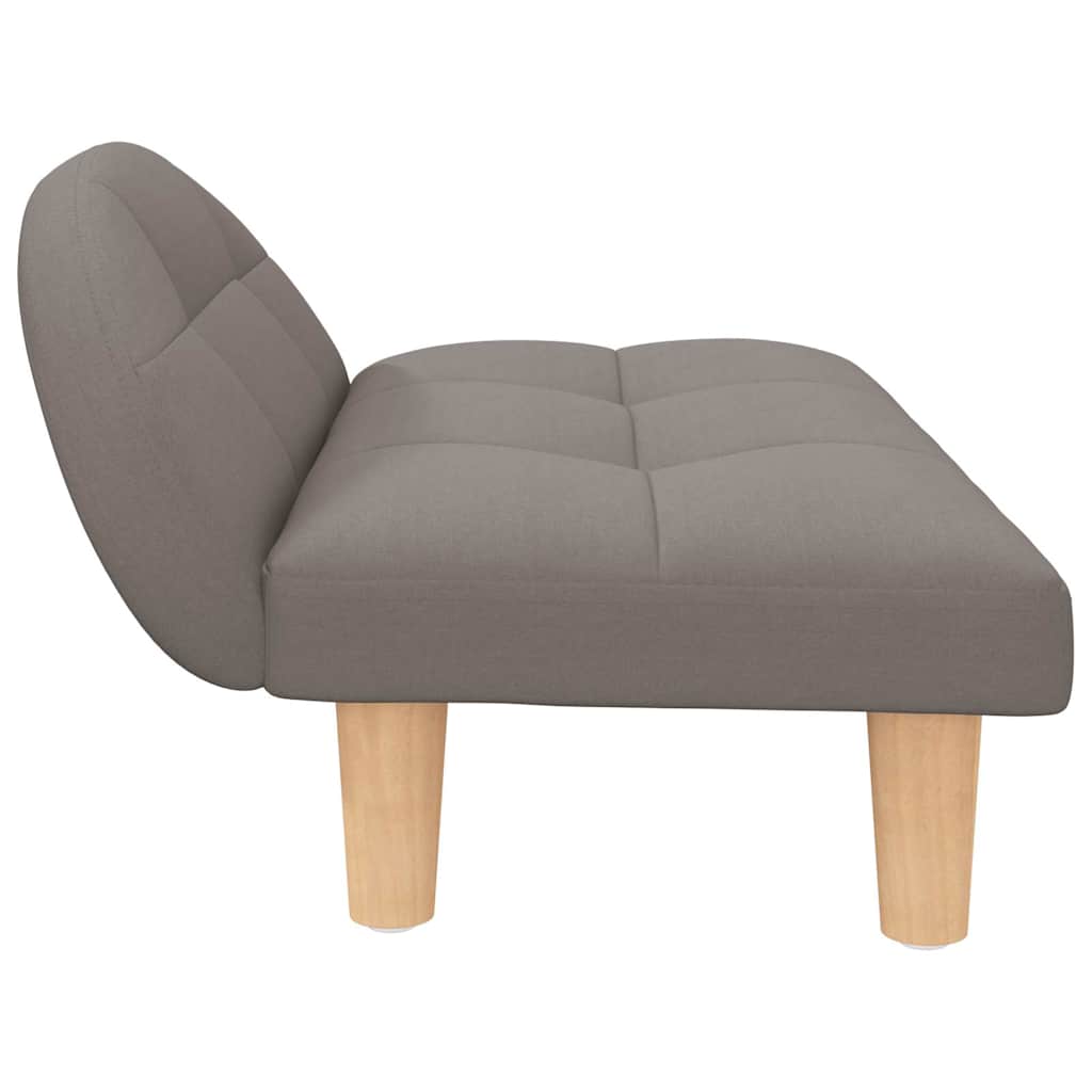 Hondenmand 70x52x30 cm stof taupe