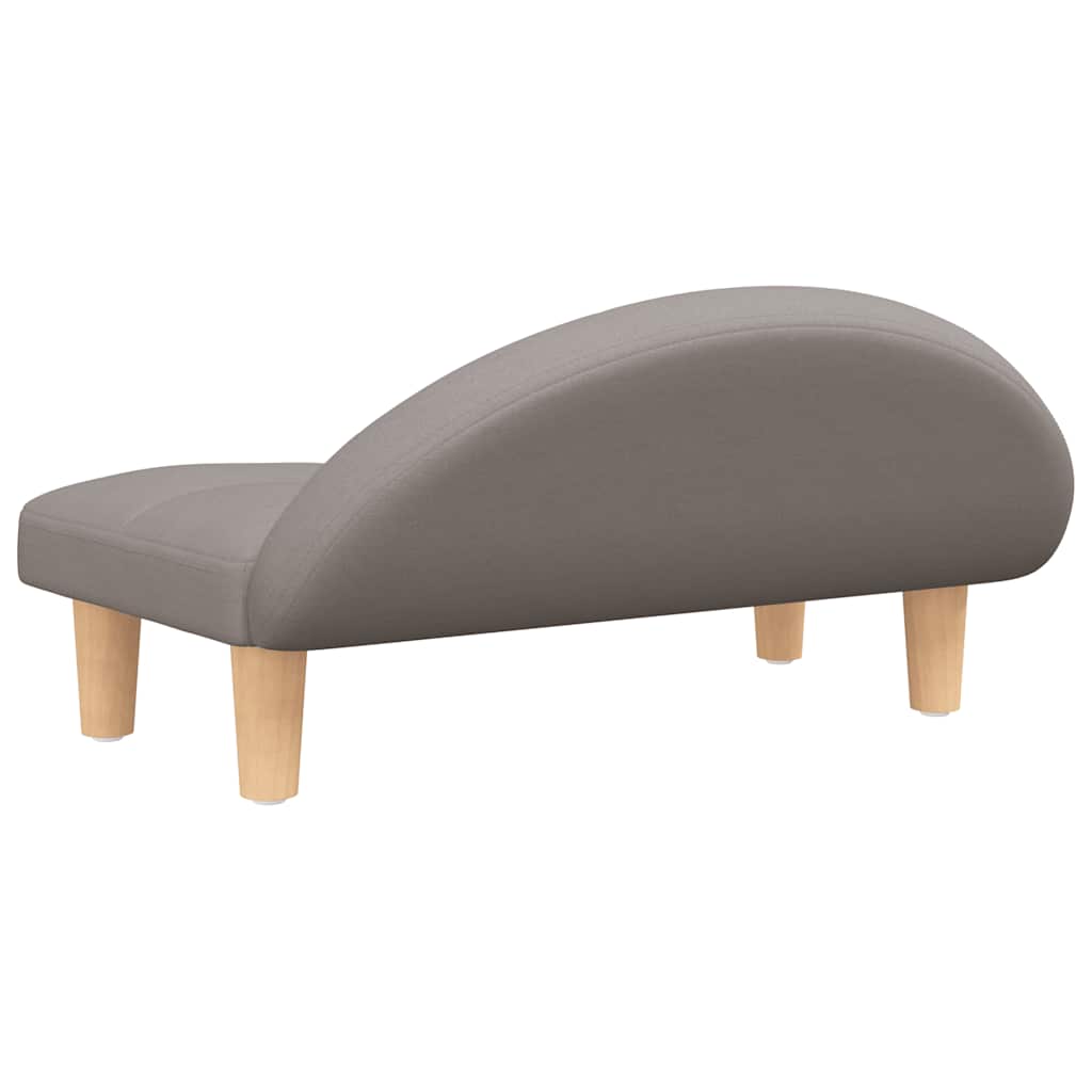 Hondenmand 70x52x30 cm stof taupe