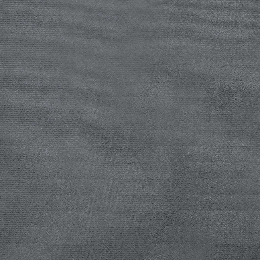 Hondenmand 70x45x33 cm fluweel donkergrijs