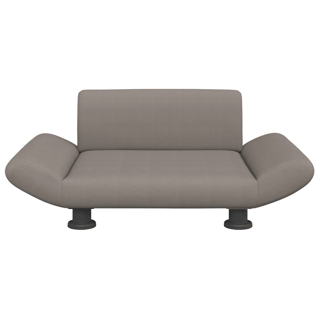 Hondenmand 70x45x28 cm stof taupe