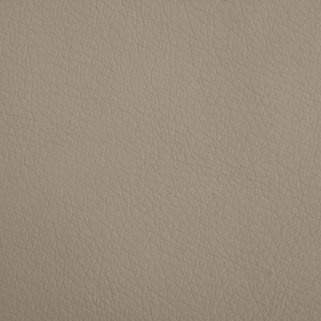 Hondenmand met verlengstuk 100x50x30 cm kunstleer cappuccino