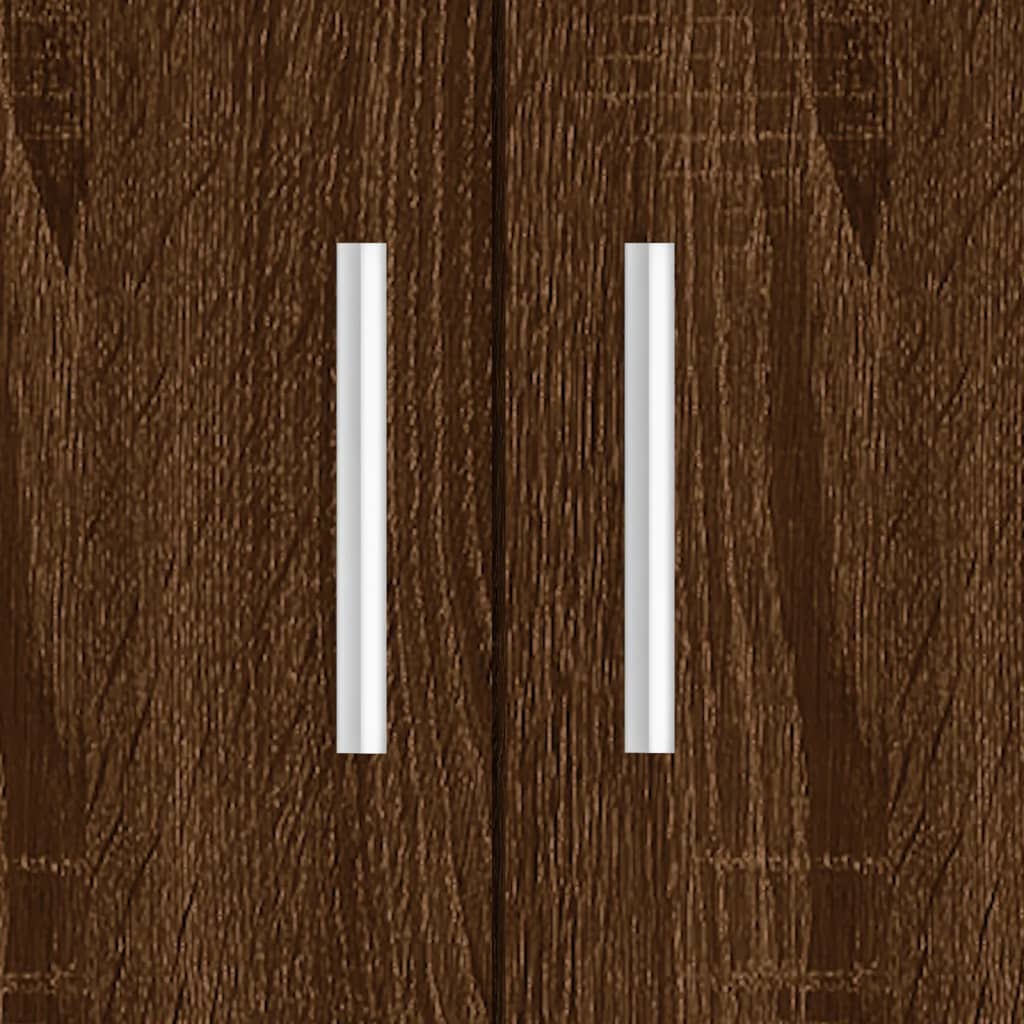 Aquariumstandaard 81x36x73 cm bewerkt hout bruin eikenkleur