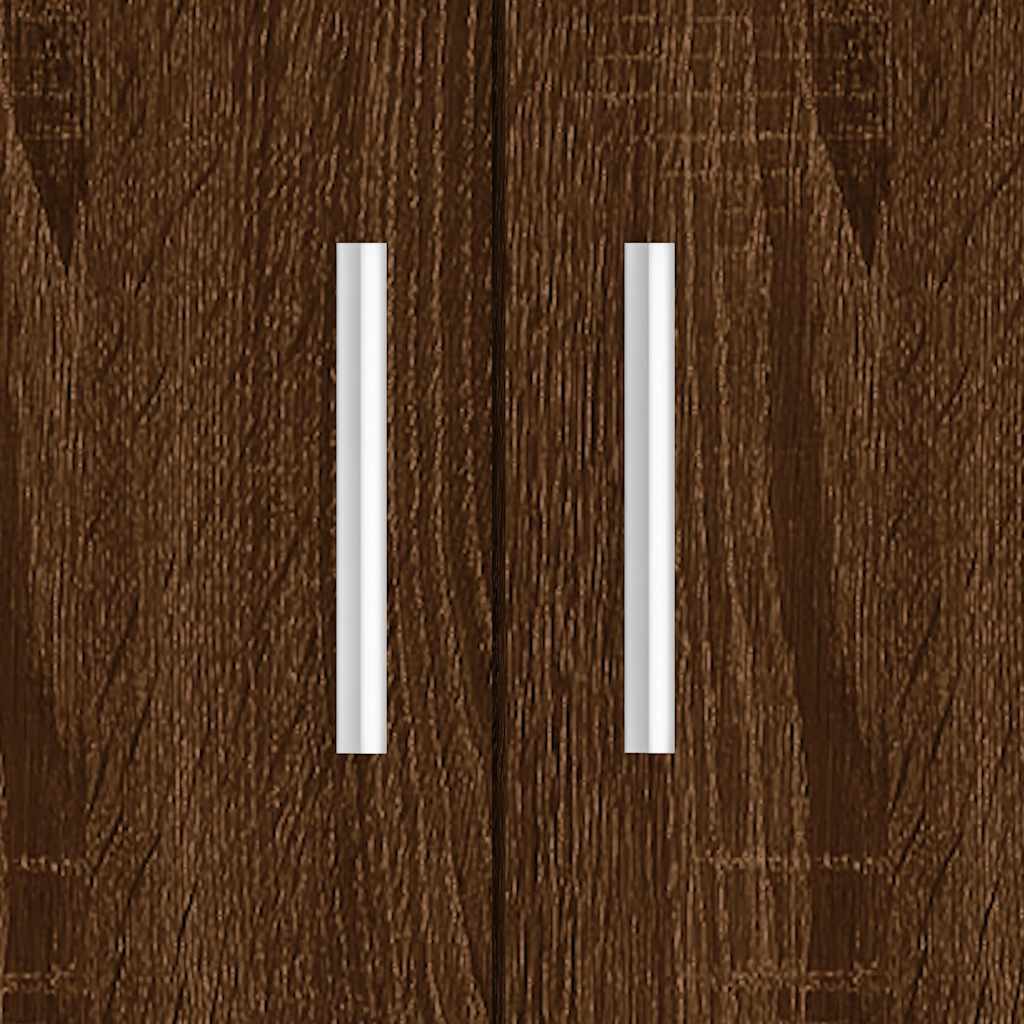 Aquariumstandaard 81x36x73 cm bewerkt hout bruin eikenkleur