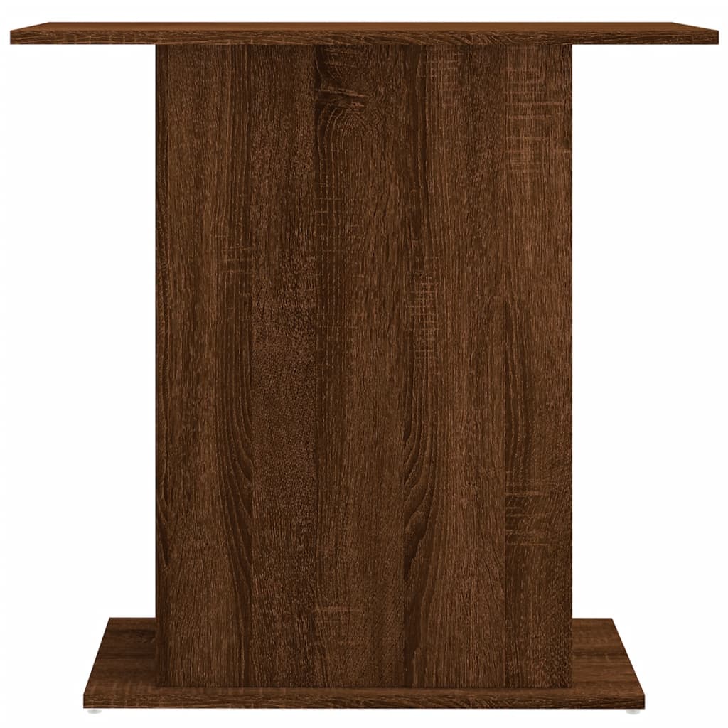 Aquariumstandaard 75x36x72,5 cm bewerkt hout bruin eikenkleur