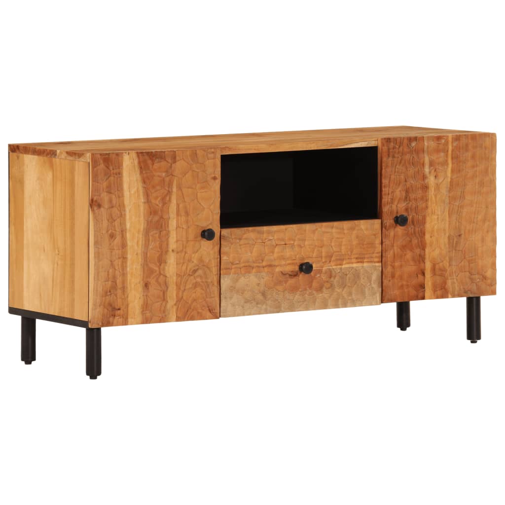 Tv-Meubel 105X33X46 Cm Massief Acaciahout