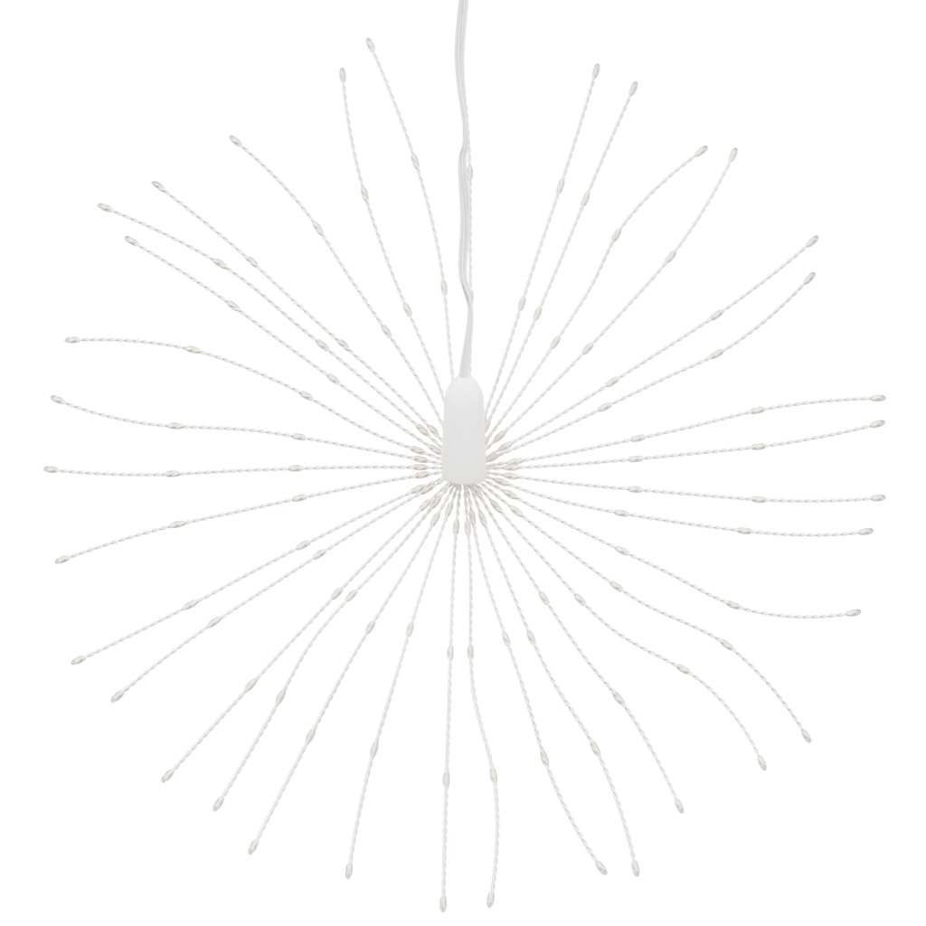 Kerstverlichting vuurwerk 140 warmwitte LED's 17 cm