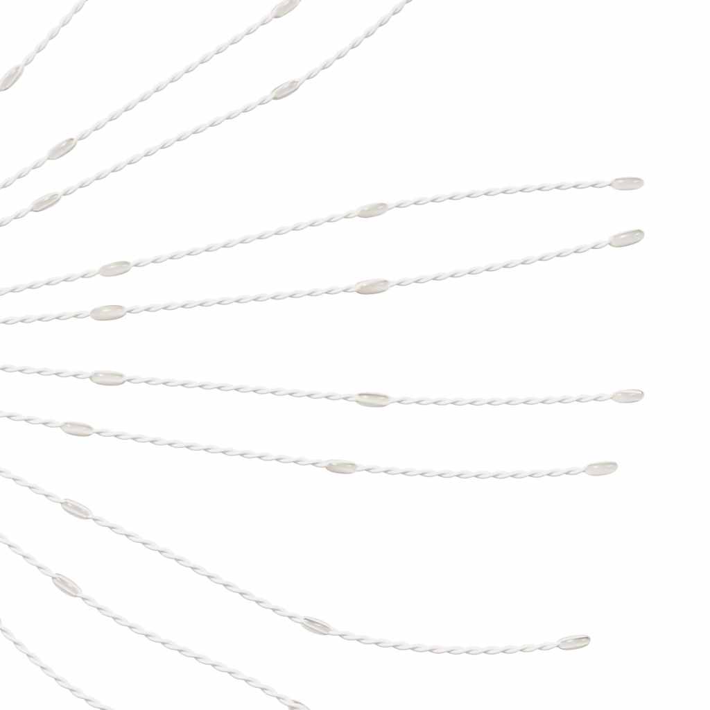 Kerstverlichting vuurwerk 140 warmwitte LED's 17 cm