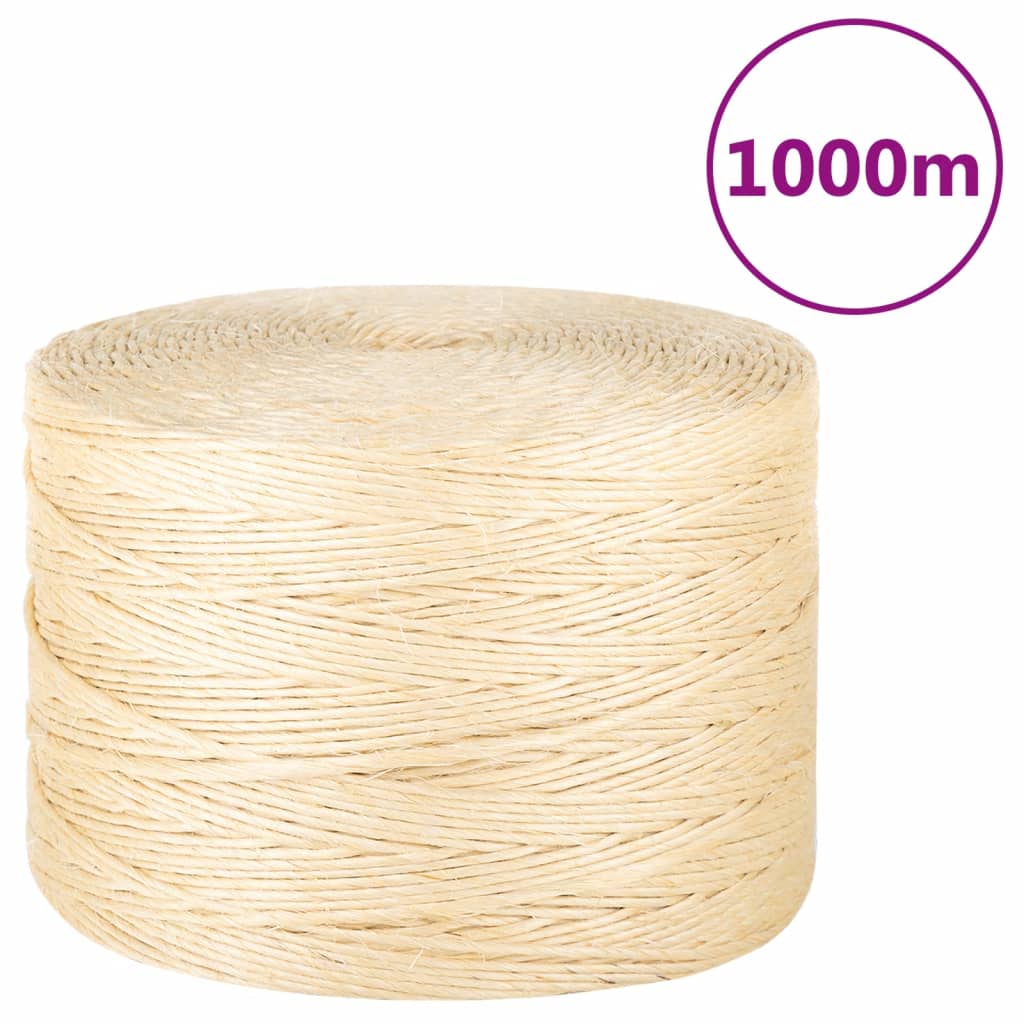 Touw 000 M 00% Sisal 3 mm 1000 m