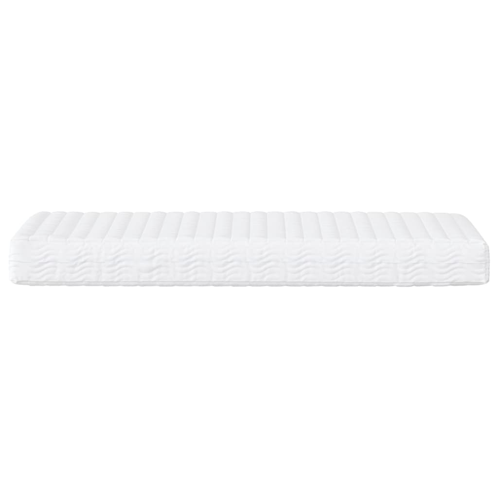 Slaapbank Met Matras 80X200 Cm Fluweel Lichtgrijs 80 x 200 cm