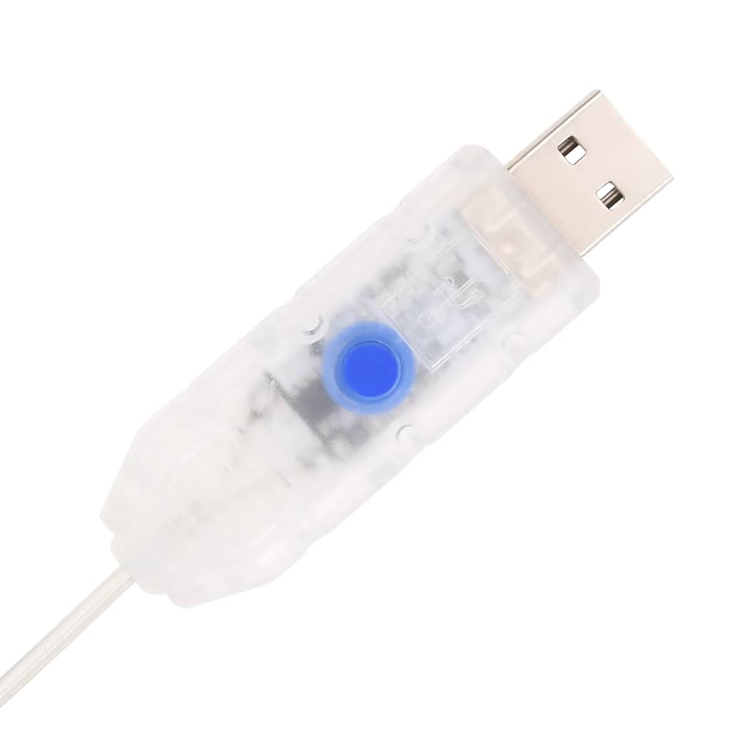 Kunstkerstboom pop-up met sneeuw 200 LED's 210 cm