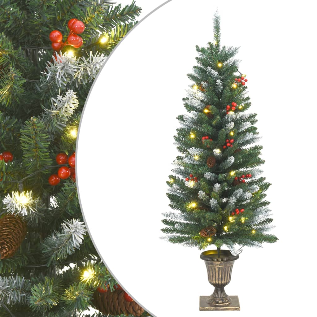 4-delige Kerstdeurdecoratieset PVC