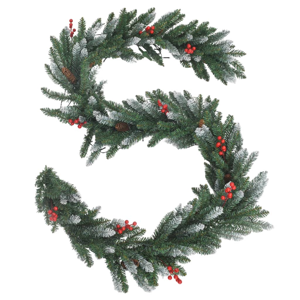 4-delige Kerstdeurdecoratieset PVC