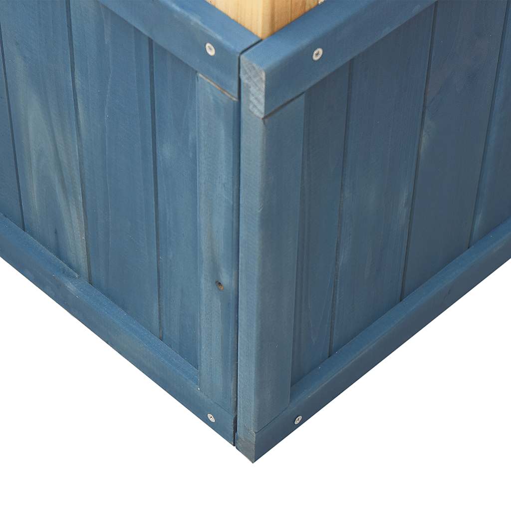 Speelhuis Massief Vurenhout Blauw