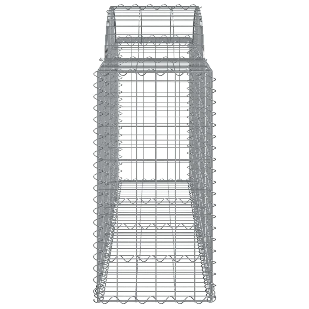 Schanskorven 25 st gewelfd 200x50x80/100 cm ijzer