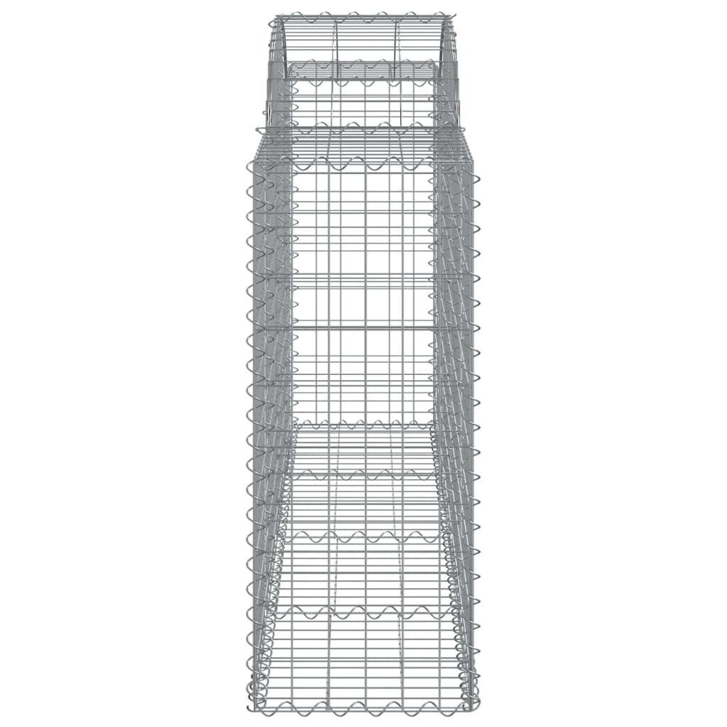 Schanskorven 30 st gewelfd 200x50x100/120 cm ijzer