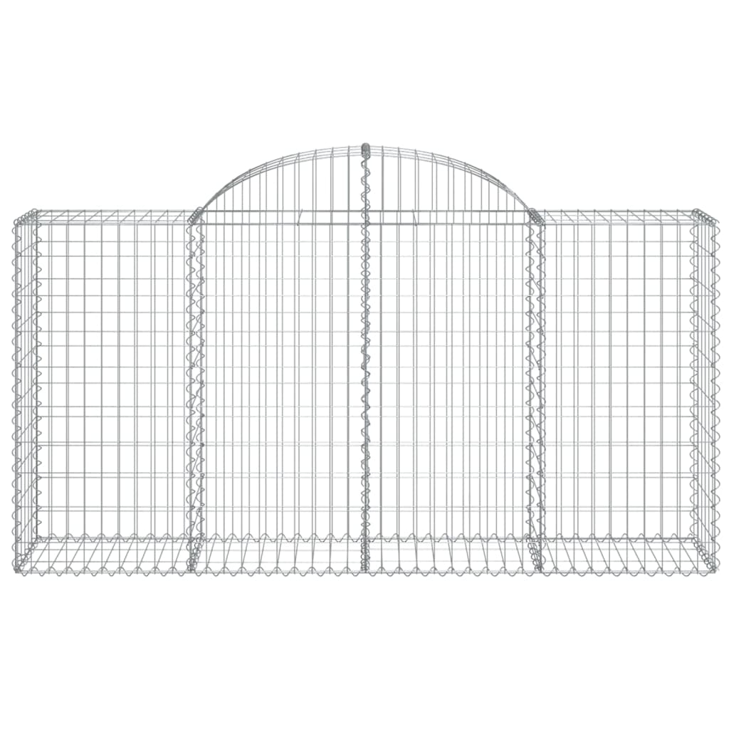 Schanskorven 50 st gewelfd 200x50x100/120 cm ijzer