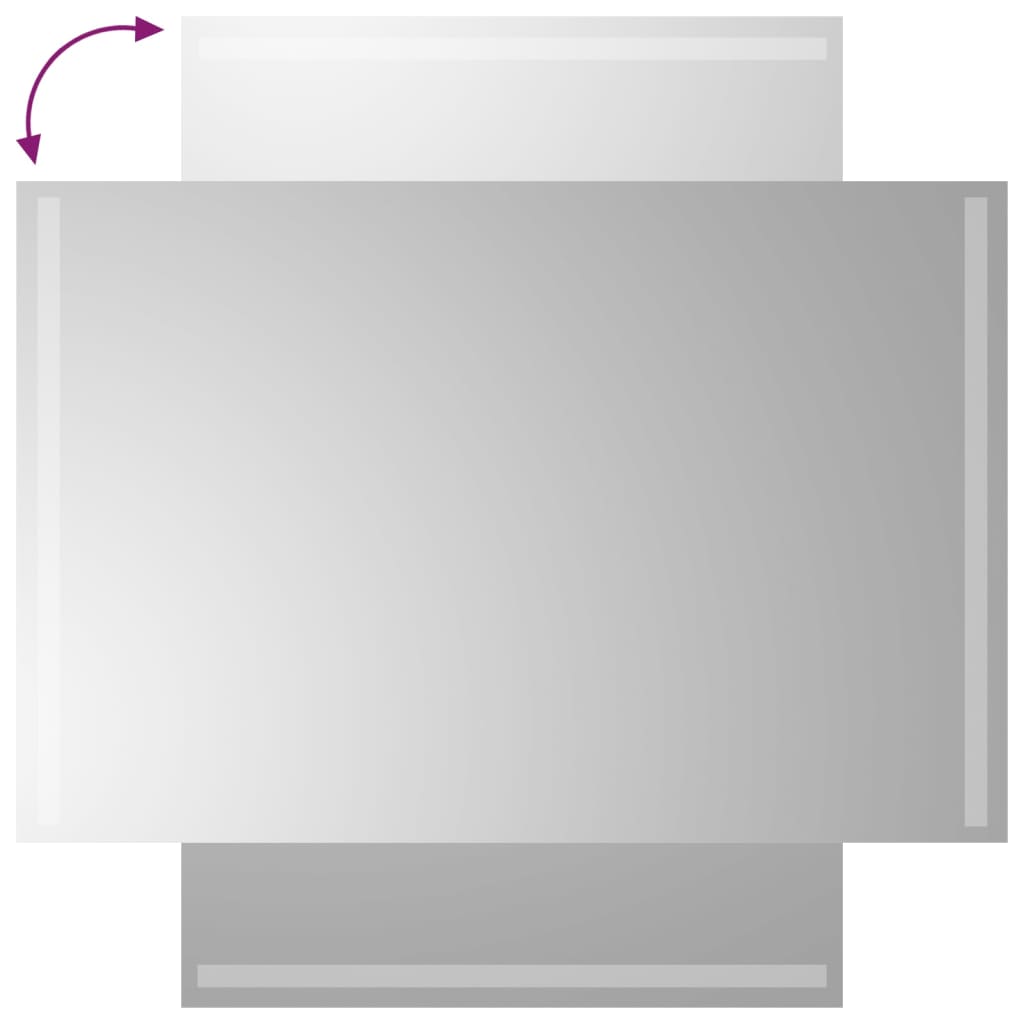 Badkamerspiegel LED 60x90 cm