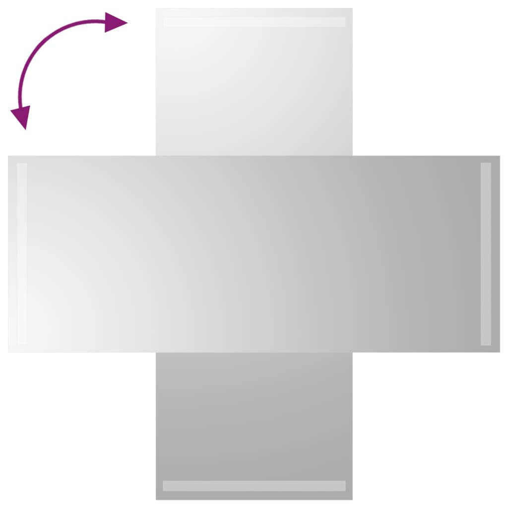 Badkamerspiegel LED 40x100 cm