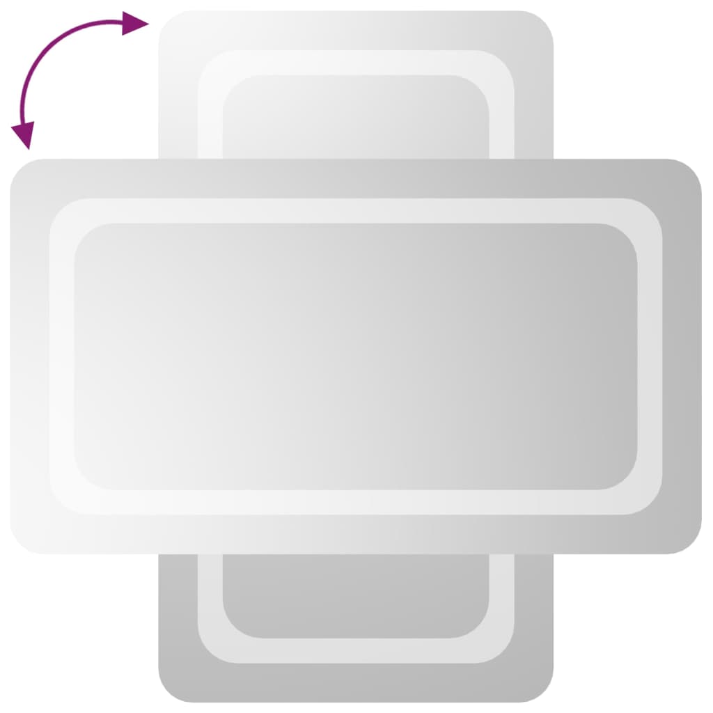 Badkamerspiegel LED 40x70 cm