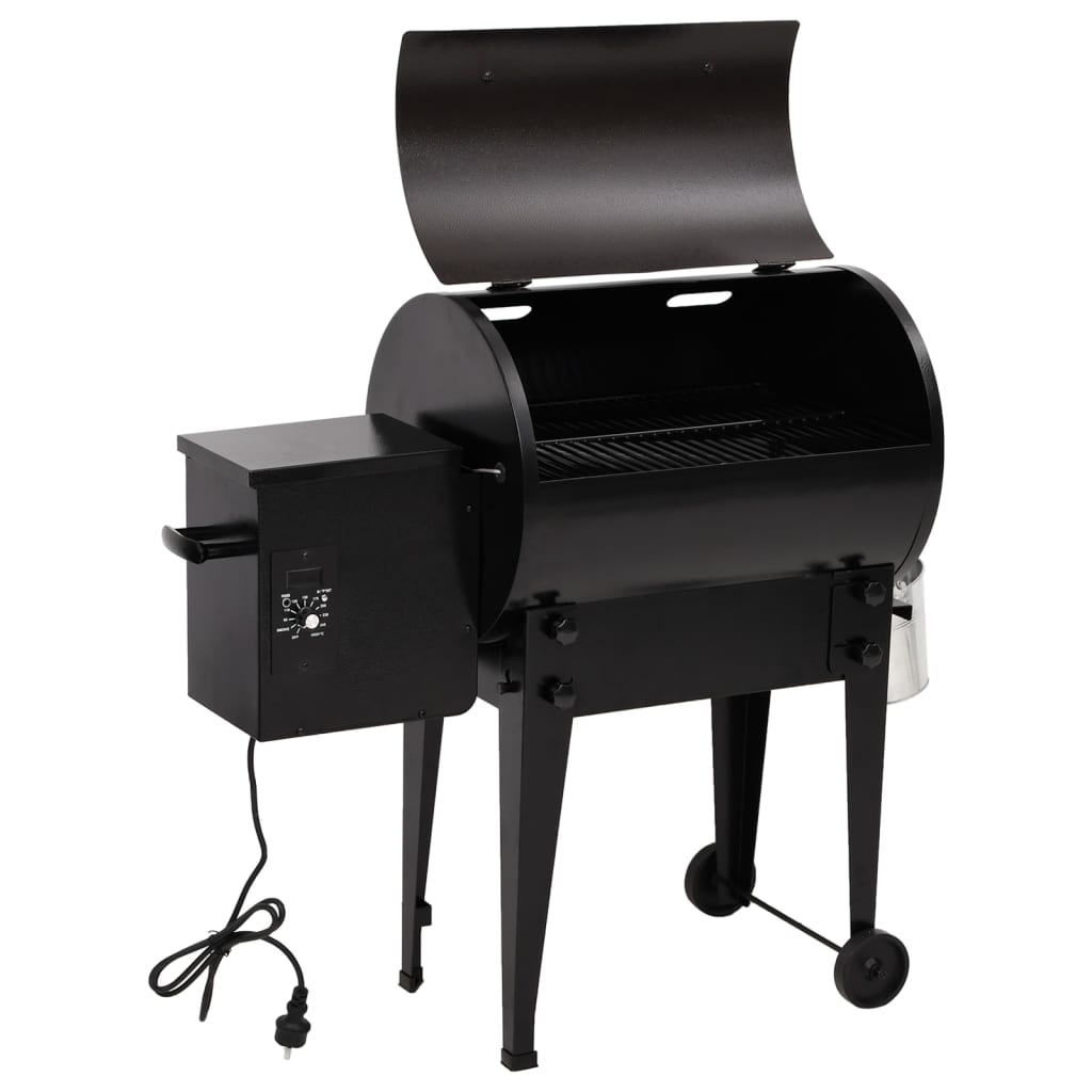 Pelletbarbecue 94 Cm Ijzer Zwart Basis