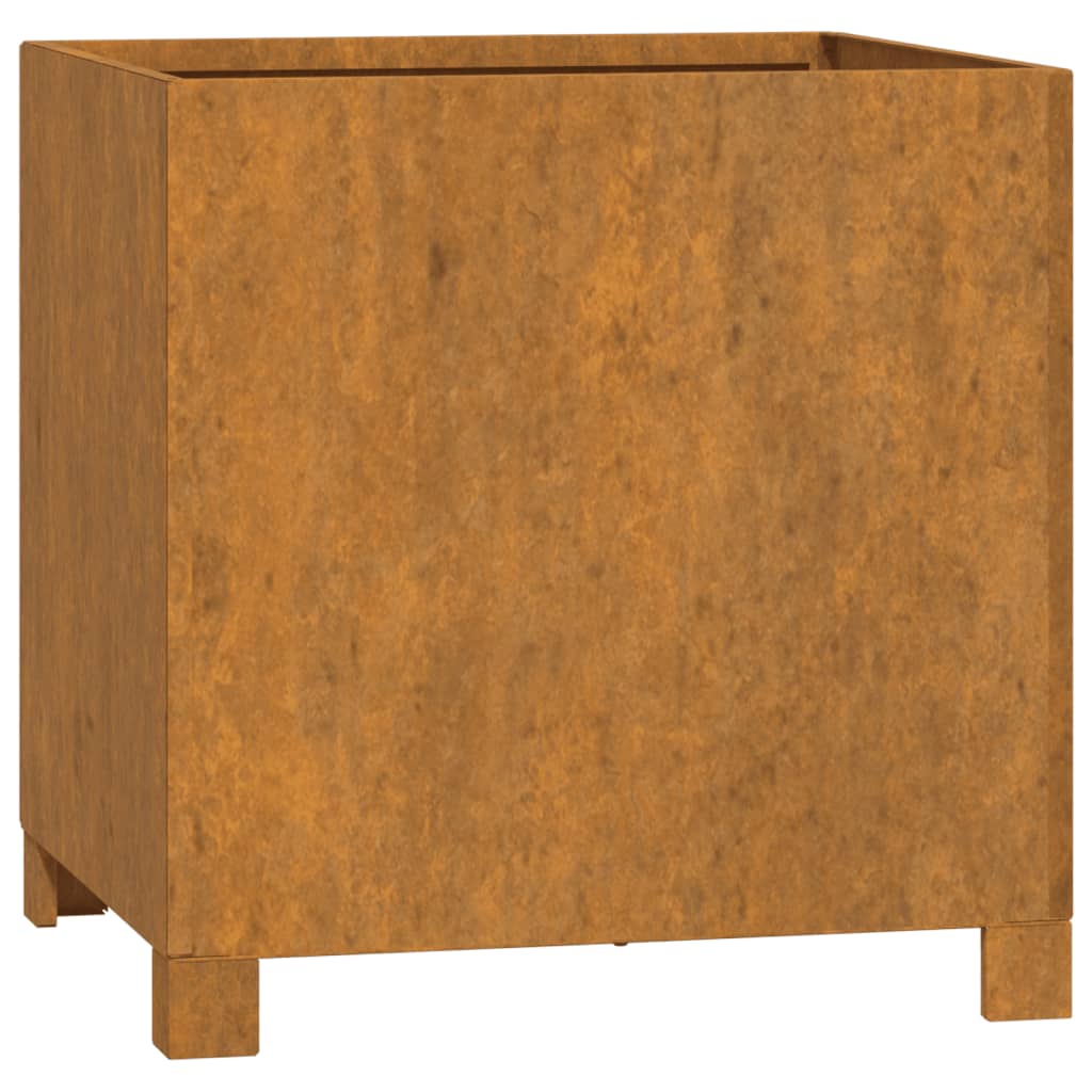 Plantenbakken Met Poten Roestig Cortenstaal 2 42 x 40 x 43 cm