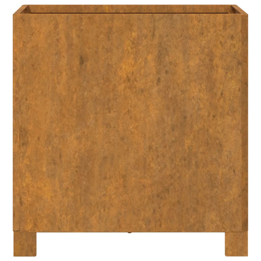Plantenbakken Met Poten Roestig Cortenstaal 2 42 x 40 x 43 cm