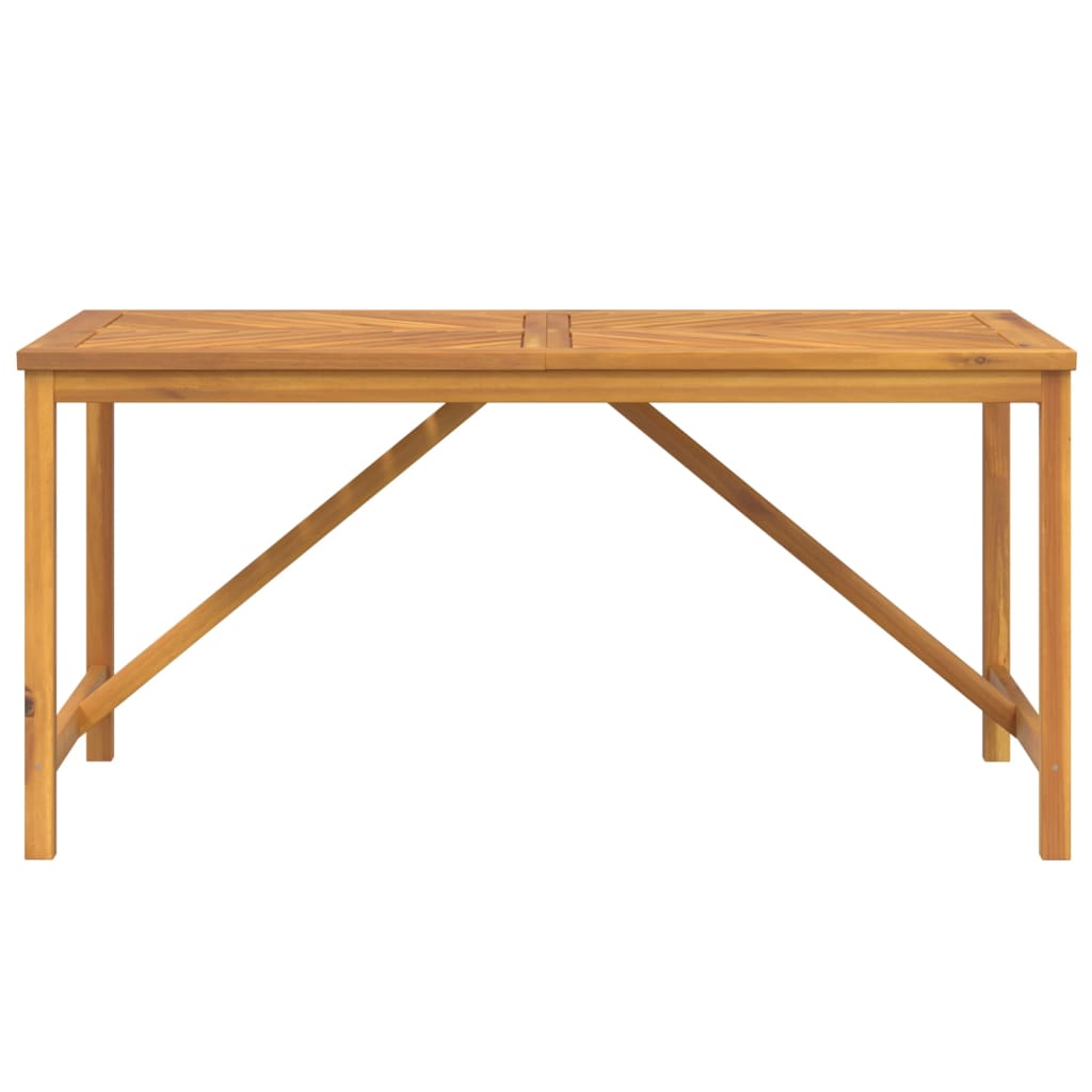 Tuintafel Massief Acaciahout 150 x 90 x 74 cm