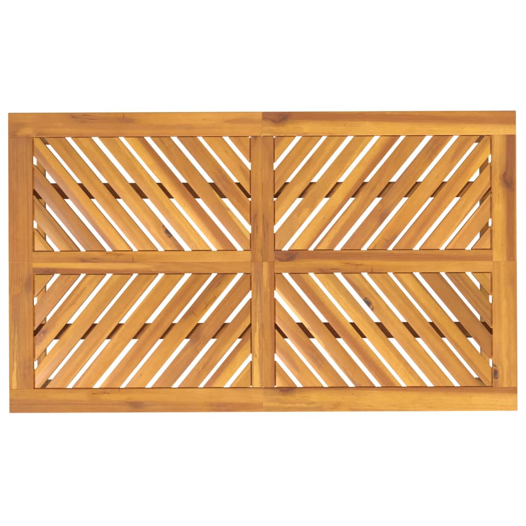 Tuintafel Massief Acaciahout 150 x 90 x 74 cm