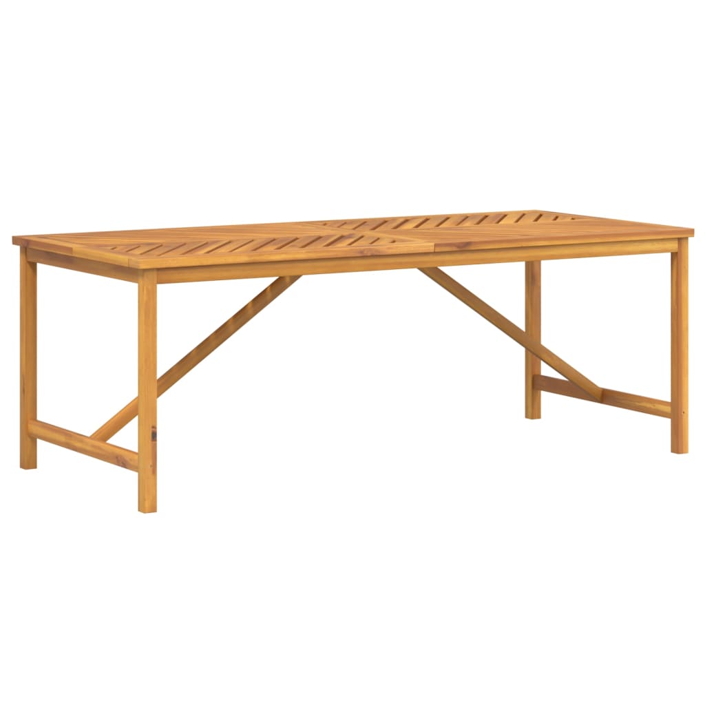 Tuintafel Massief Acaciahout 200 x 90 x 74 cm