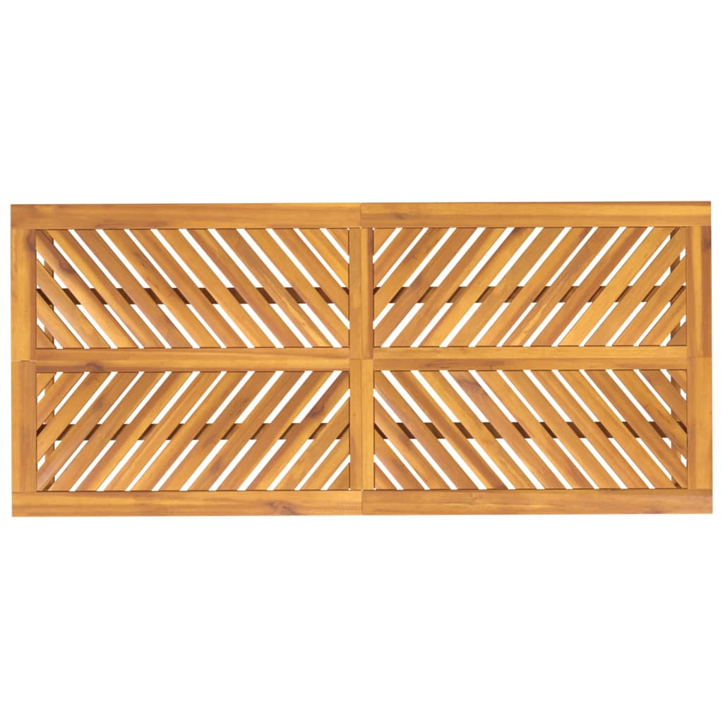 Tuintafel Massief Acaciahout 200 x 90 x 74 cm