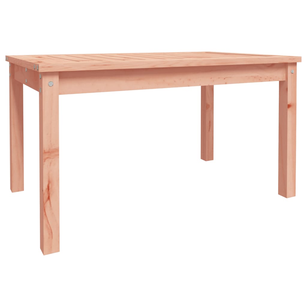 Tuintafel 82,5X50,5X45 Cm Massief Douglashout 1 82.5 x 50.5 x 45 cm Natuurlijk douglashout