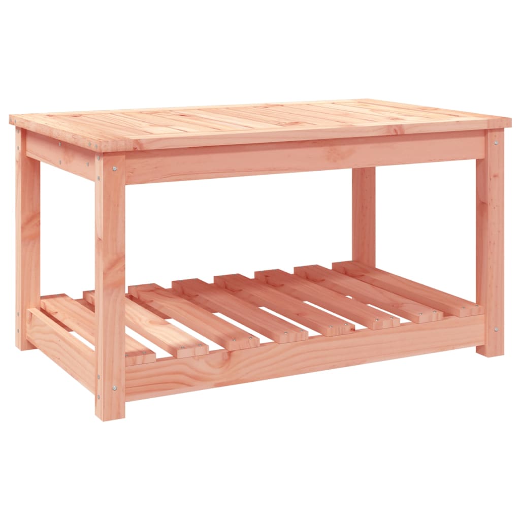 Tuintafel 82,5X50,5X45 Cm Massief Douglashout 1 82.5 x 50.5 x 45 cm Natuurlijk douglashout