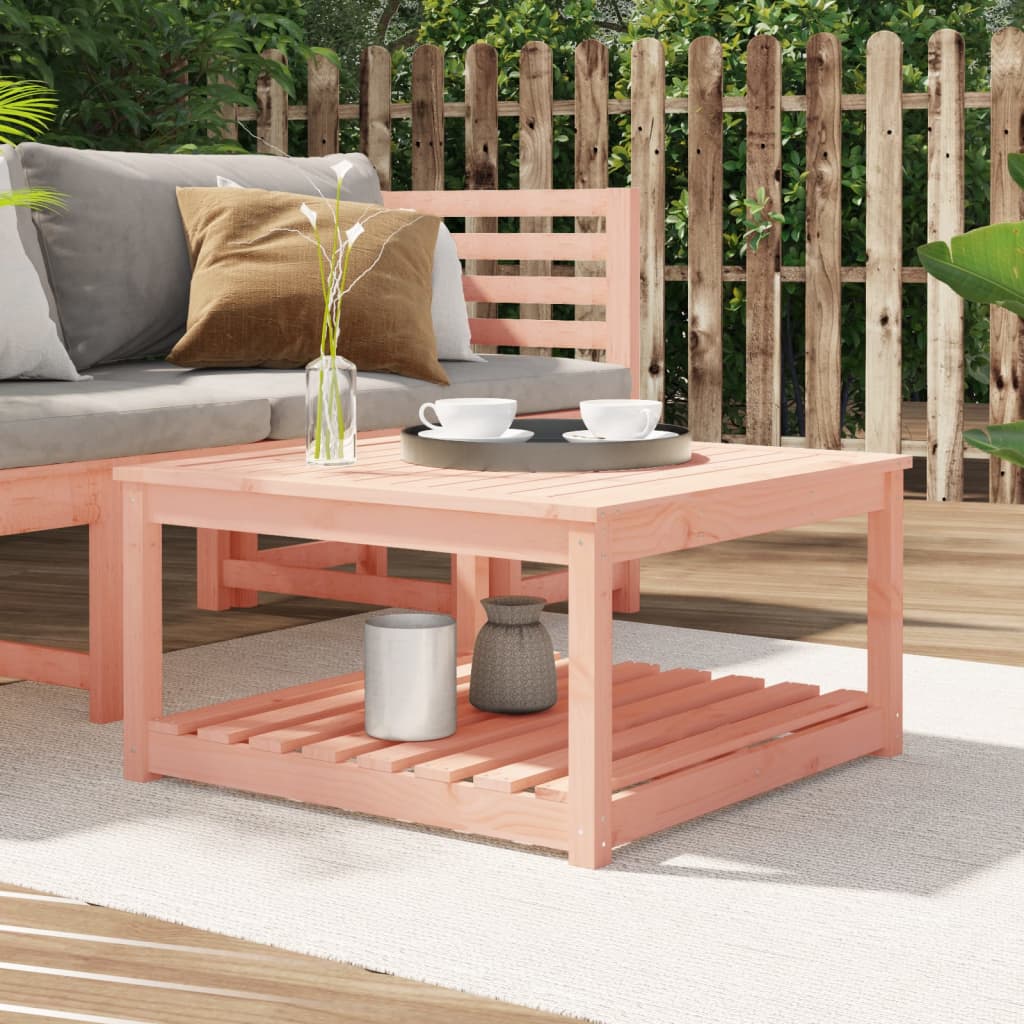 Tuintafel 82,5X82,5X45 Cm Massief Douglashout 1 82.5 x 82.5 x 45 cm Natuurlijk douglashout