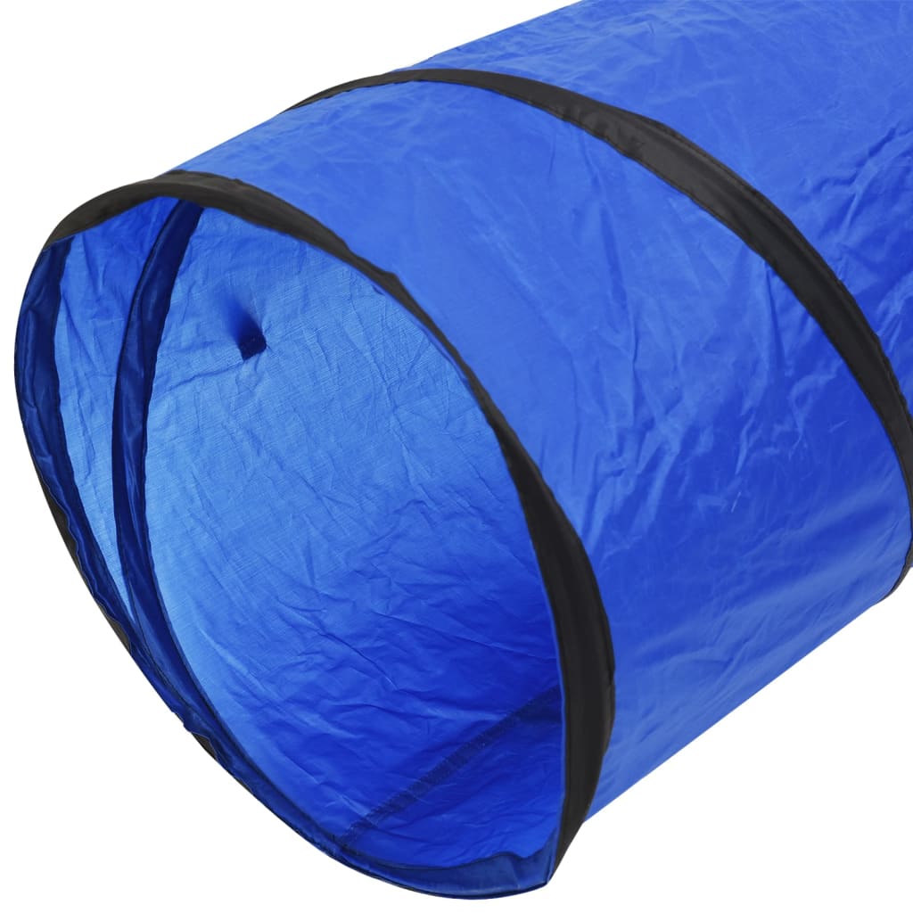 Hondentunnel Ø 50x300 cm polyester blauw