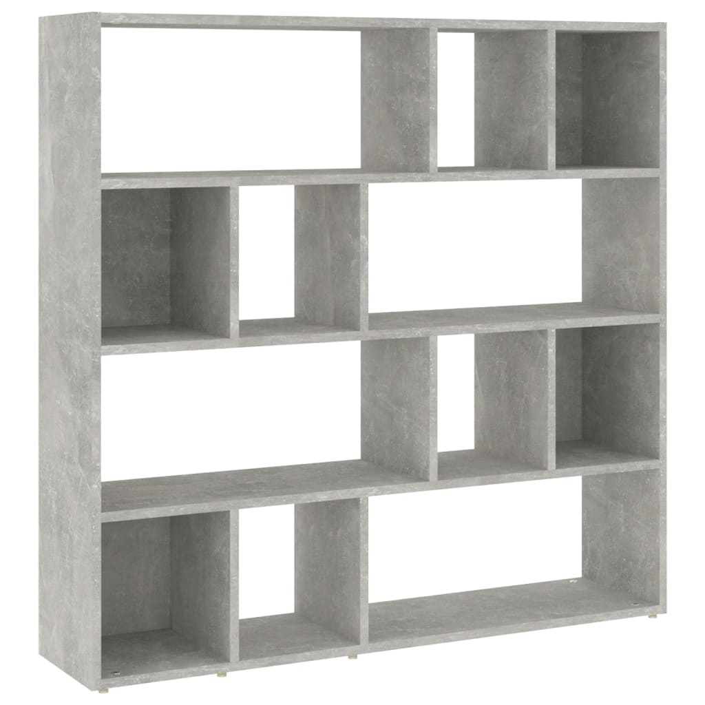 Boekenkast/Kamerscherm 105X24X102 Cm Betongrijs