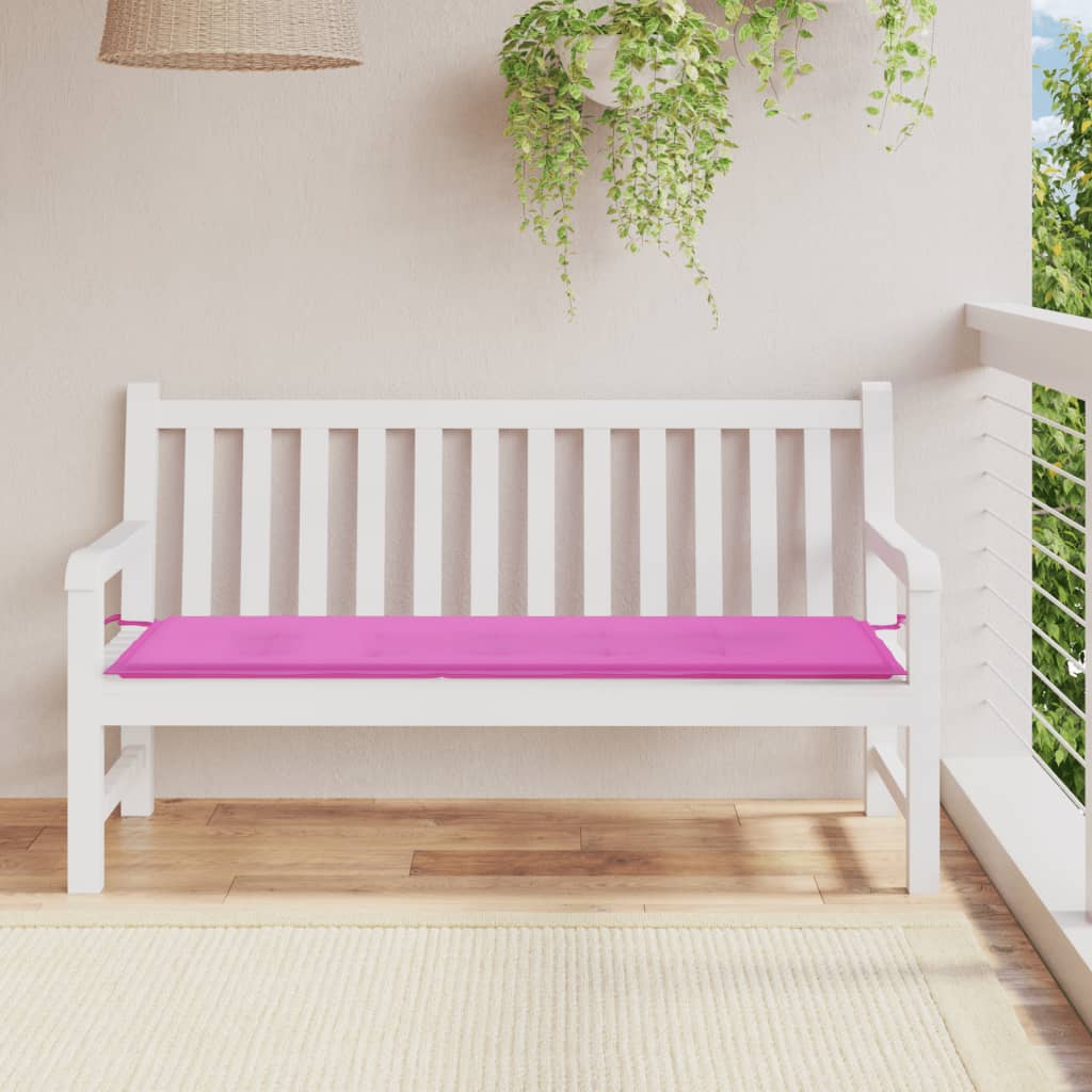 Tuinbankkussen Oxford Stof 150 x 50 x 3 cm Roze