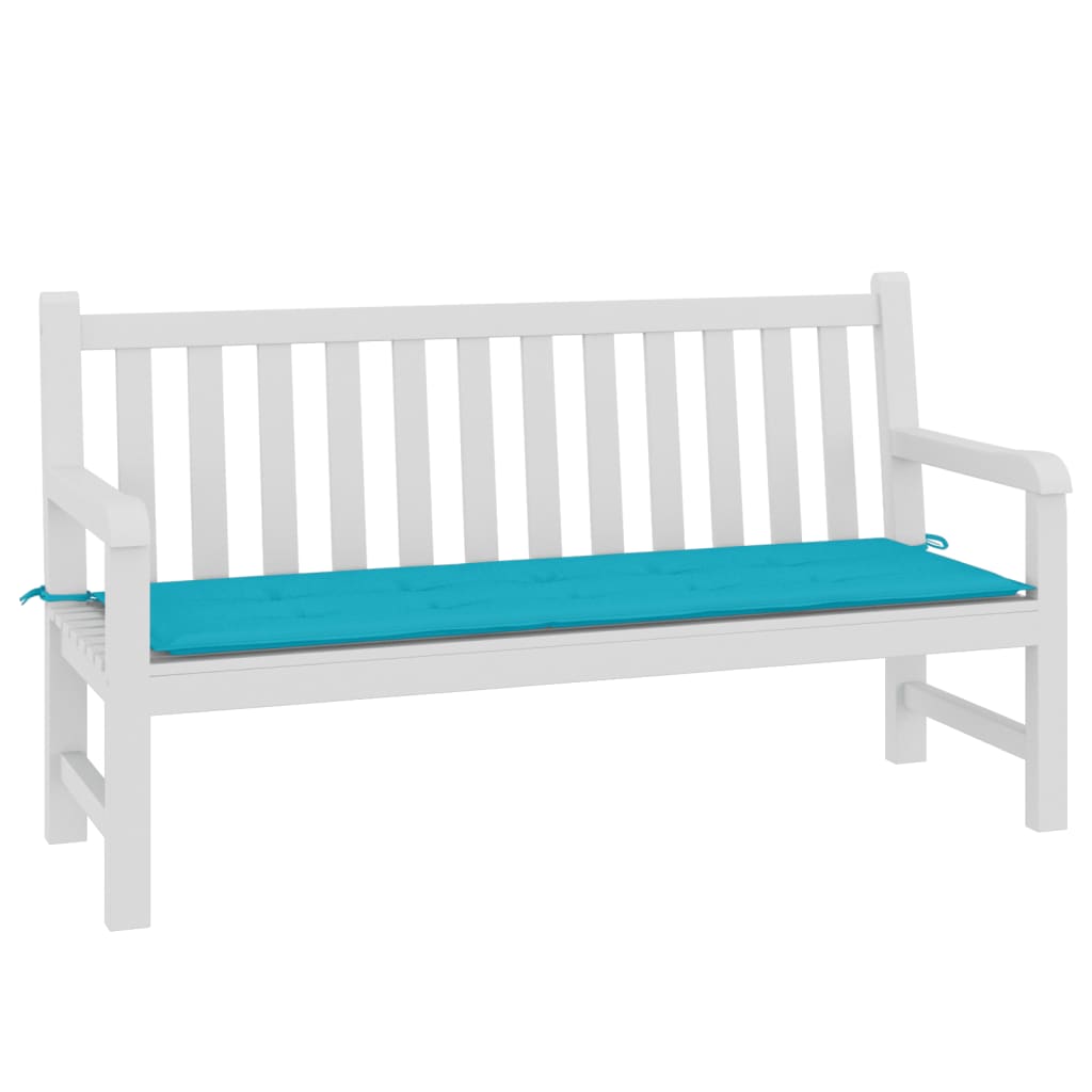 Tuinbankkussen Oxford Stof 150 x 50 x 3 cm Turquoise