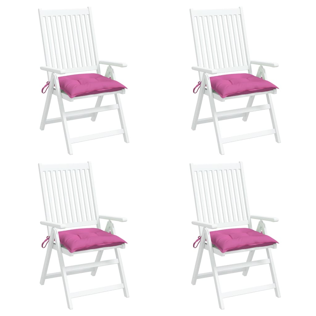 Stoelkussens Oxford Stof Roze 4 50 x 50 x 7 cm