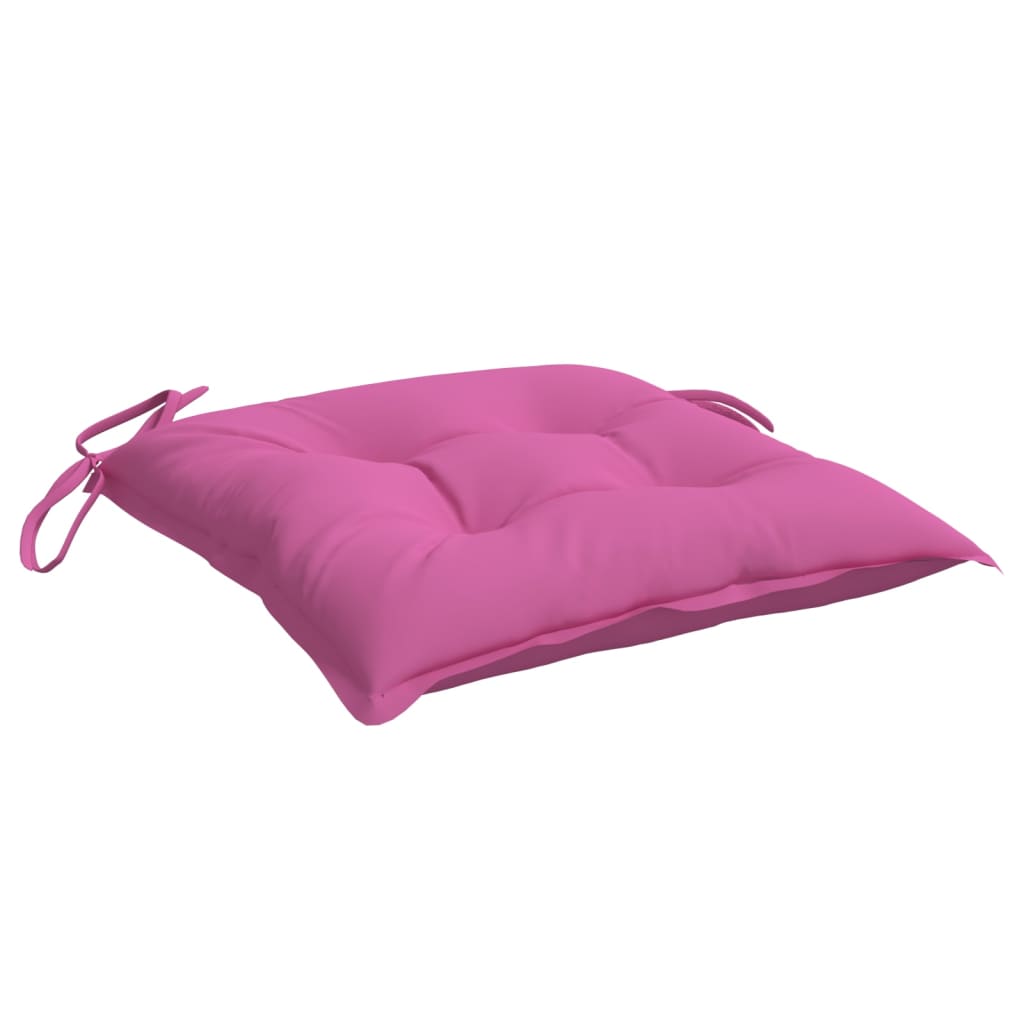 Stoelkussens Oxford Stof Roze 4 50 x 50 x 7 cm