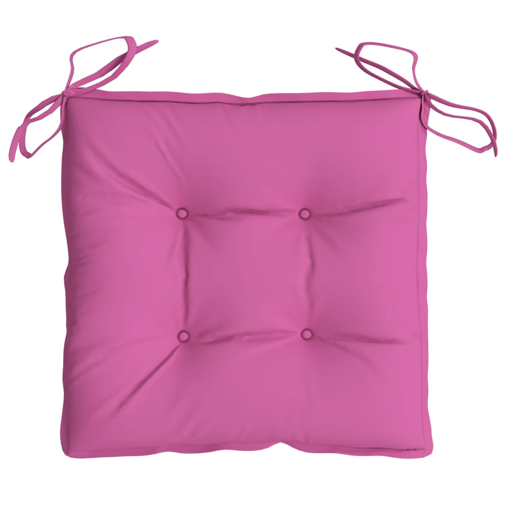 Stoelkussens Oxford Stof Roze 4 50 x 50 x 7 cm