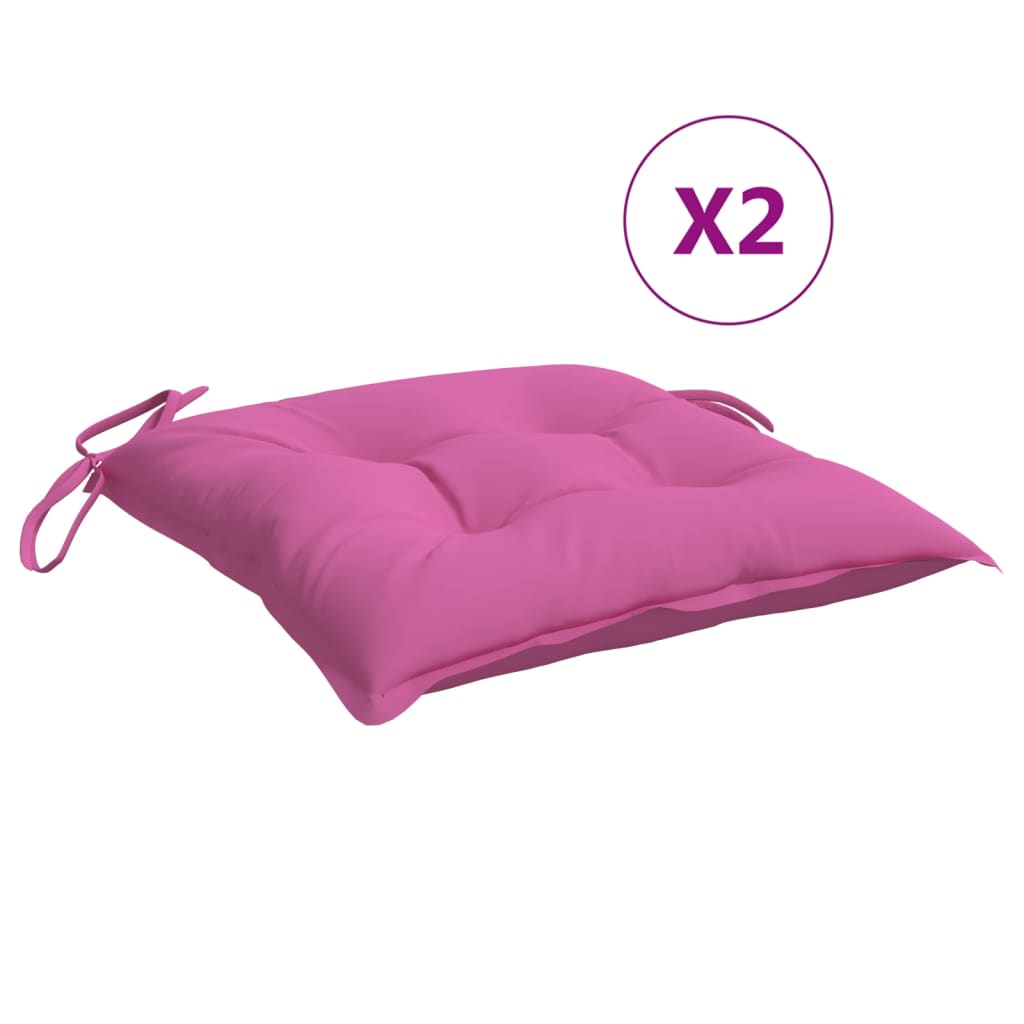 Stoelkussens Oxford Stof Roze 6 50 x 50 x 7 cm