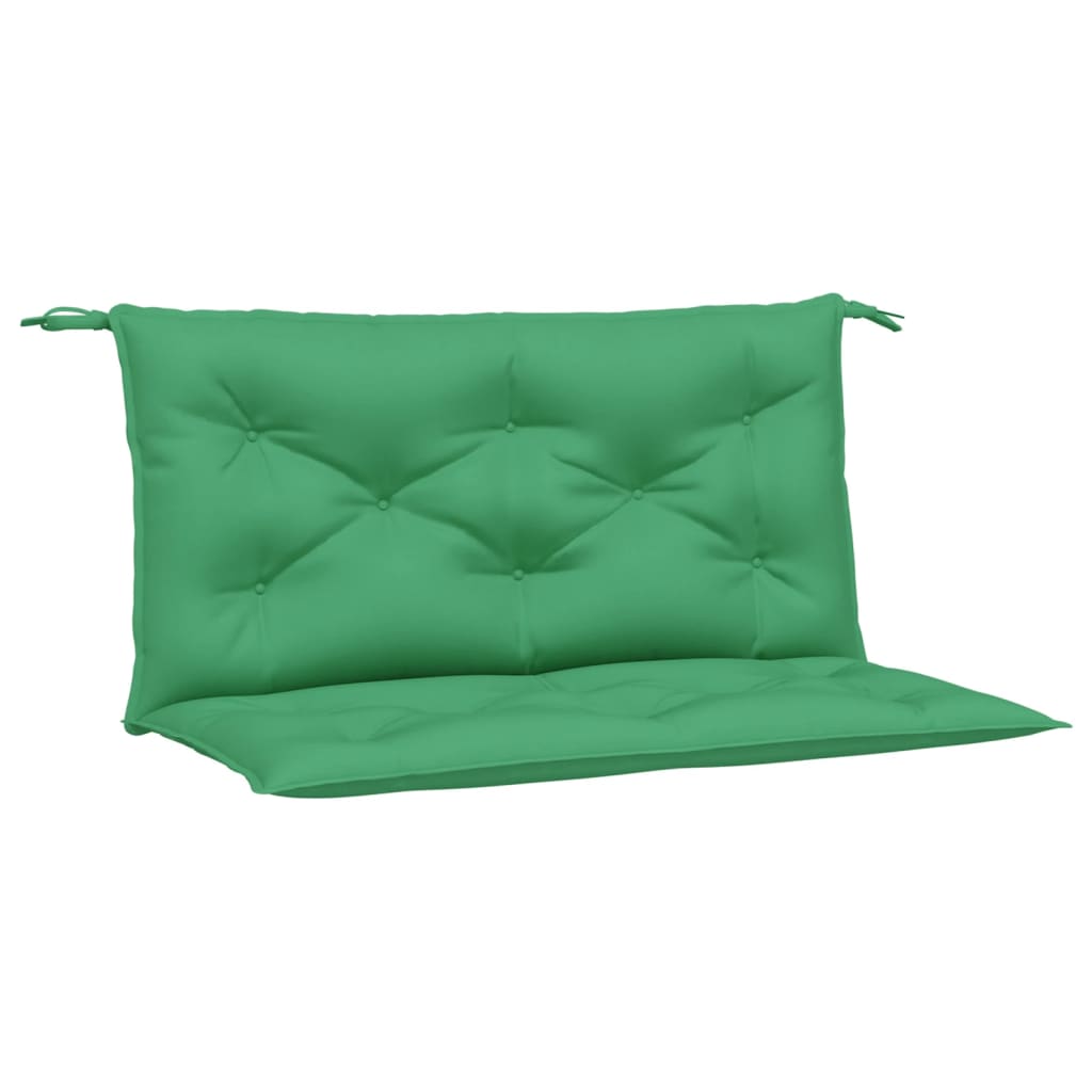 Tuinbankkussens 2 st 100x50x7 cm oxford stof groen