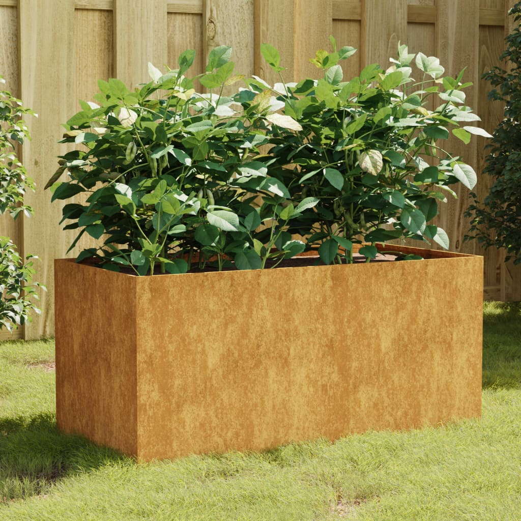 Plantenbak 80x40x40 cm cortenstaal