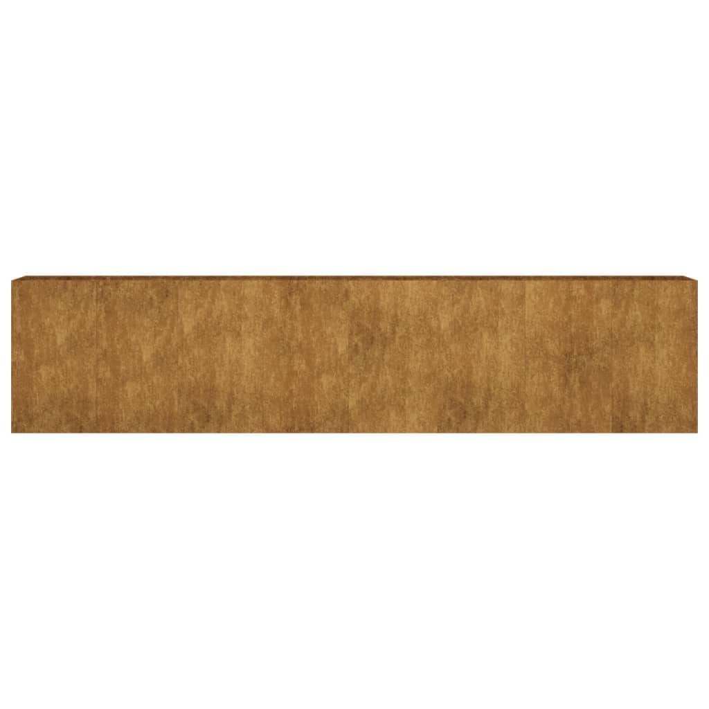 Plantenbak verhoogd 360x40x80 cm cortenstaal