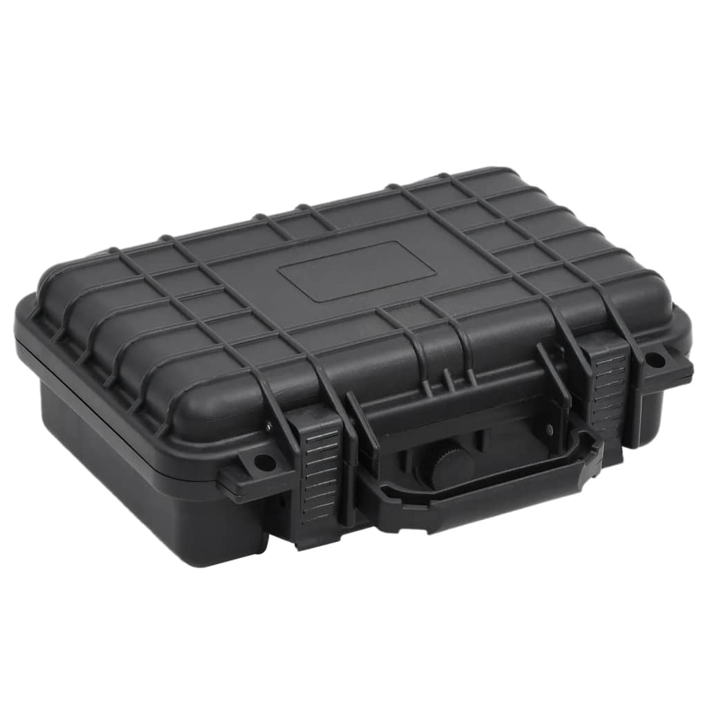 Flightcase Draagbaar 30X22X10 Cm Pp Zwart 30 x 22 x 10 cm