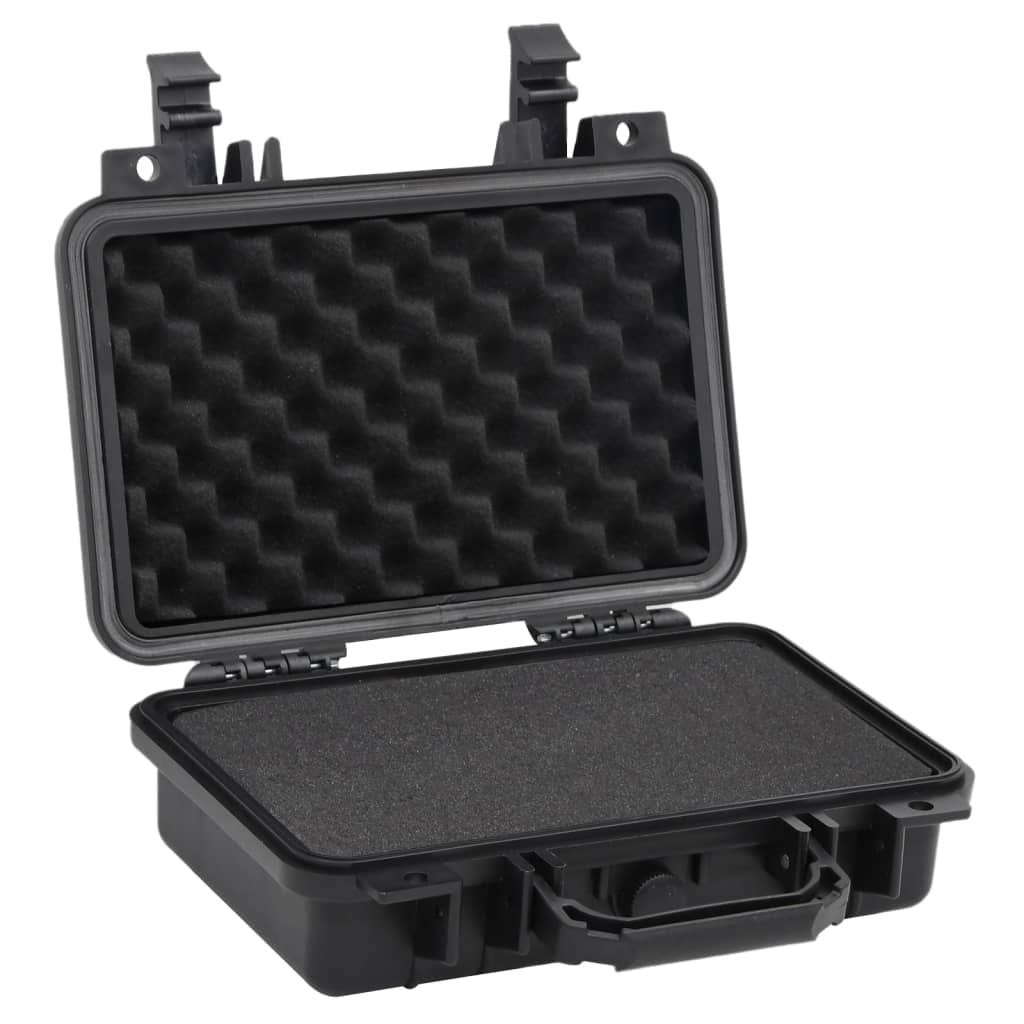 Flightcase Draagbaar 30X22X10 Cm Pp Zwart 30 x 22 x 10 cm