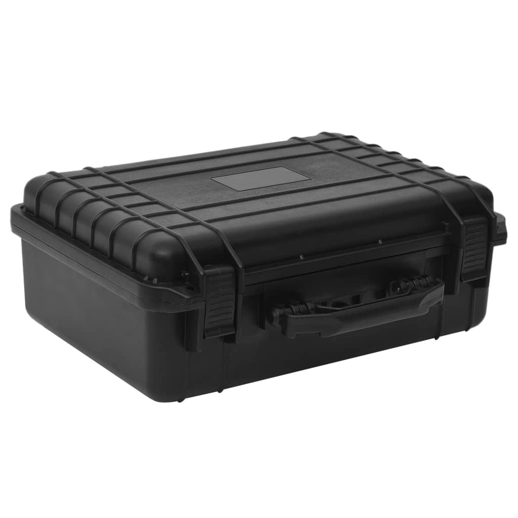 Flightcase Draagbaar 47X36X18 Cm Pp Zwart 47 x 36 x 18 cm